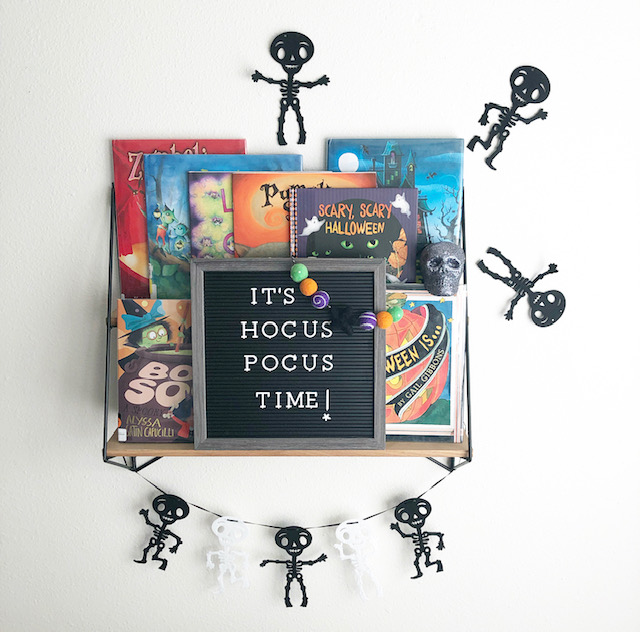 Halloween Book Shelfie